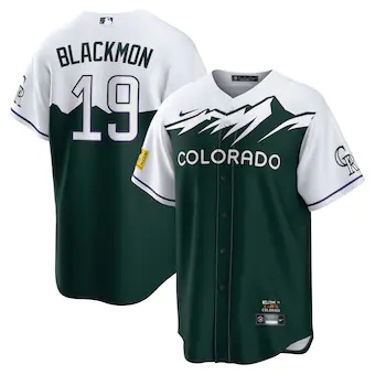 mens nike charlie blackmon green colorado rockies 2022 city